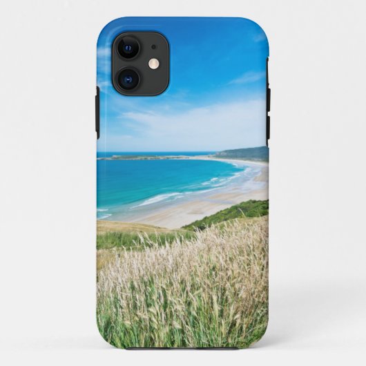 ニュージーランド、南島、カトリンズ、タウツク湾 Case-Mate iPhoneケース (裏面)