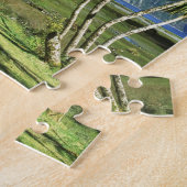 ニュージーランド、南島、マイターピーク、 ジグソーパズル (側面)