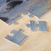 ニュージーランド、南島、モエラキ大きい石 ジグソーパズル (側面)