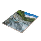 ニュージーランド、南島、志望山 タイル (側面)