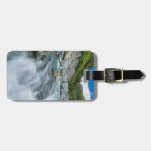 ニュージーランド、南島、志望山 ラゲッジタグ (正面横)