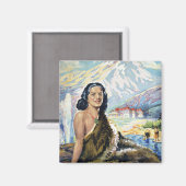 ニュージーランド：太平洋のワンダーランド マグネット (正面/裏面)