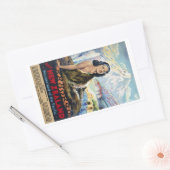 ニュージーランド:太平洋のワンダーランド 長方形シール (封筒)