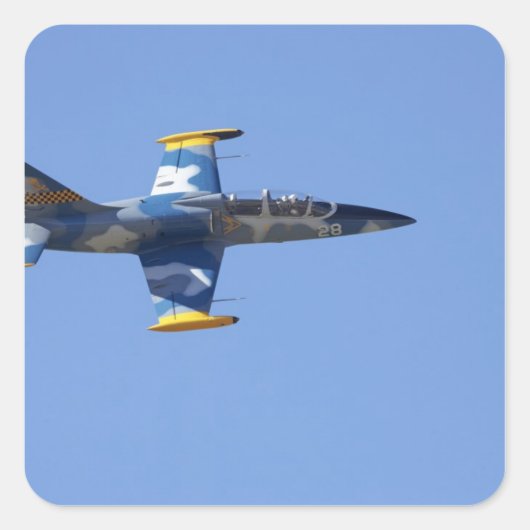 ニュージーランド、小田郷、ワナカ、ワドリの数は2を超える スクエアシール (正面)