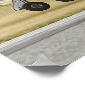 ニュージーランド、小田郷、ワナカ、6羽を超えるワルバード ポスター (角)