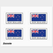 ニュージーランド 長方形シール (シート)