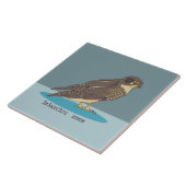 ニュージーランド《鳥》ハヤブサカレエリア タイル (側面)