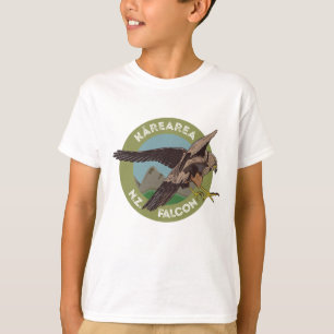 ニュージーランド《鳥》ハヤブサカレエリア Tシャツ