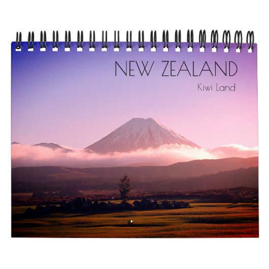 ニュージーランド 2027年 写真カレンダー カレンダー (カバー)