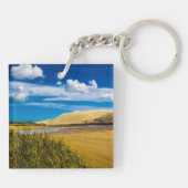 ニュージーランド、90マイルビーチ付近の流速 キーホルダー (裏面)