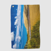 ニュージーランド、90マイルビーチ付近の流速 ゴルフタオル (正面)