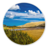 ニュージーランド、90マイルビーチ付近の流速 セラミックノブ (正面)