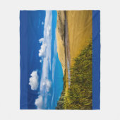 ニュージーランド、90マイルビーチ付近の流速 フリースブランケット (正面)