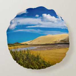 ニュージーランド、90マイルビーチ付近の流速 ラウンドクッション