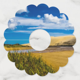 ニュージーランド、90マイルビーチ付近の流速 ワイングラスタグ