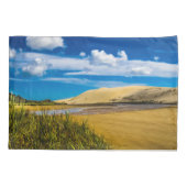 ニュージーランド、90マイルビーチ付近の流速 枕カバー (裏面)