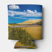 ニュージーランド、90マイルビーチ付近の流速 缶クーラー (裏面)