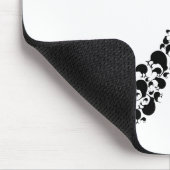 ニュージーランド – kiwisがいっぱい – ブラック マウスパッド (コーナー)