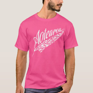 ニュージーランドAotearoa Kiwi Fernオールブラックスタトゥー Tシャツ