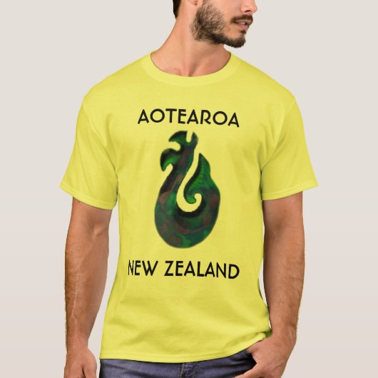 ニュージーランドAOTEAROA Tシャツ (正面)
