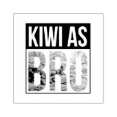 ニュージーランドKIWI AS BRO ラバースタンプ (インプリント)