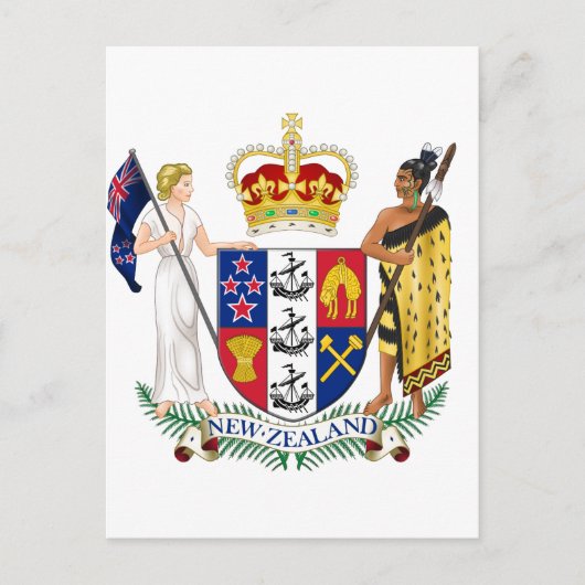 ニュージーランドNZ ポストカード (正面)