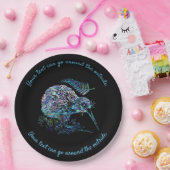 ニュージーランドPAUA KIWIカスタマイズ可能 ペーパープレート (パーティー)