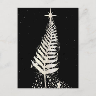 ニュージーランドSiLver Fernクリスマスツリー シーズンポストカード