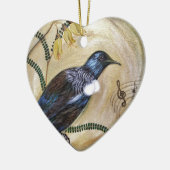 ニュージーランドTui セラミックオーナメント (左)