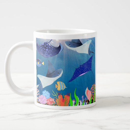 ニュージーラ最高のンパパキウイ父の ジャンボコーヒーマグカップ (左)