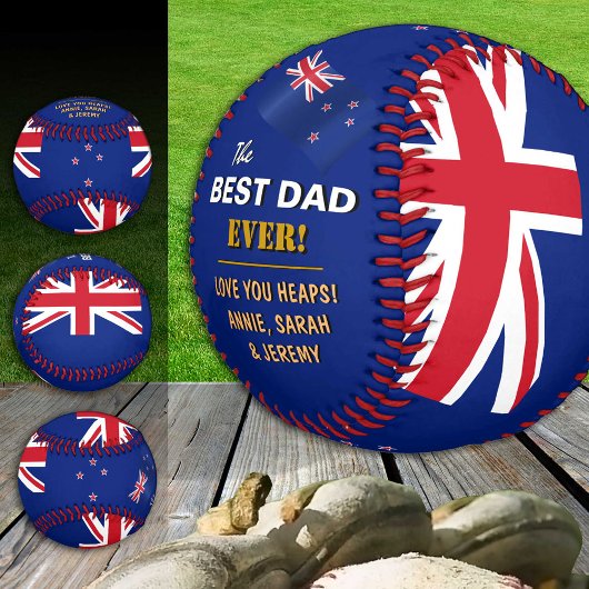 ニュージーラ最高のンパパ、愛国心、ニュージーランド国旗 野球ボール