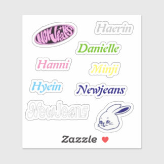 ニュージーンズのビニールシール シール