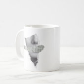 ニュースなし.bw コーヒーマグカップ (正面左)