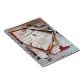 ニュースのスパイラルフォトノートブックで ノートブック (右側)