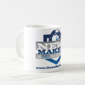 ニュースの化粧のロゴのマグ コーヒーマグカップ (正面左)