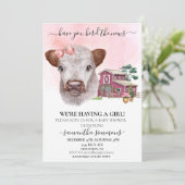 ニュースの女の子ハイランドカウカーフを連れて行くか 招待状 (スタンド正面)