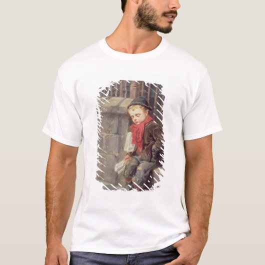 ニュースの男の子 Tシャツ (正面)
