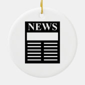 ニュースの見出し セラミックオーナメント (裏面)
