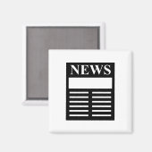 ニュースの見出し マグネット (正面/裏面)