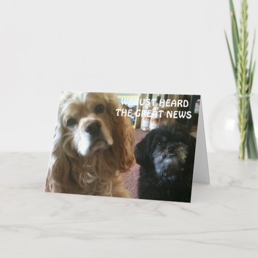 ニュースの誕生日 カード (正面)