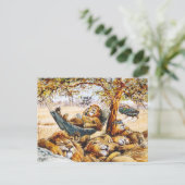 ニュースは早く伝わる ポストカード (スタンド正面)