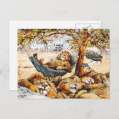 ニュースは早く伝わる ポストカード (正面/裏面)