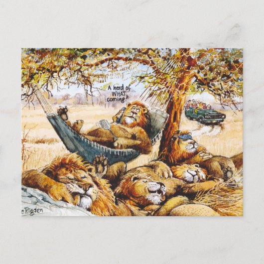 ニュースは早く伝わる ポストカード (正面)