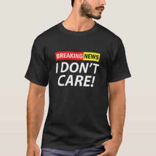 ニュースを伝気にえおもしろいる Tシャツ