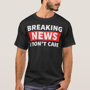 ニュースを出さない気に Tシャツ