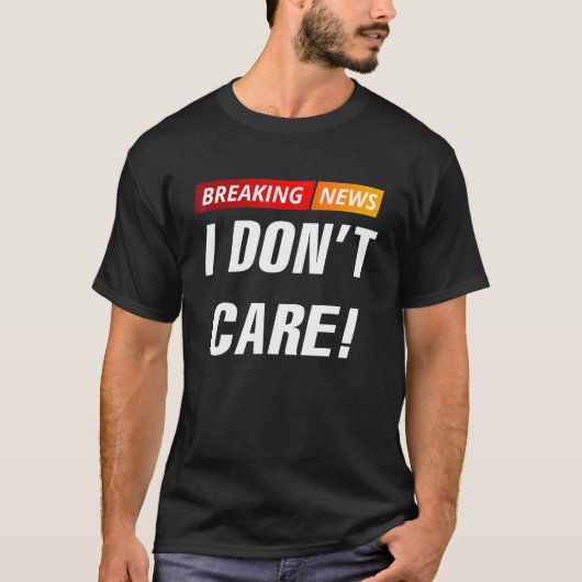 ニュースを出せ気にん Tシャツ (正面)