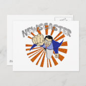 ニュースキャスタースーパーヒーロー ポストカード (正面/裏面)