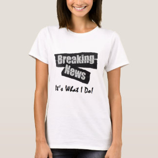 ニュースキャスター Tシャツ