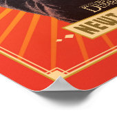 ニュースキャマンダーキャラクターグラフィック ポスター (角)