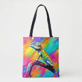 ニュースケール・リザード トートバッグ (正面)